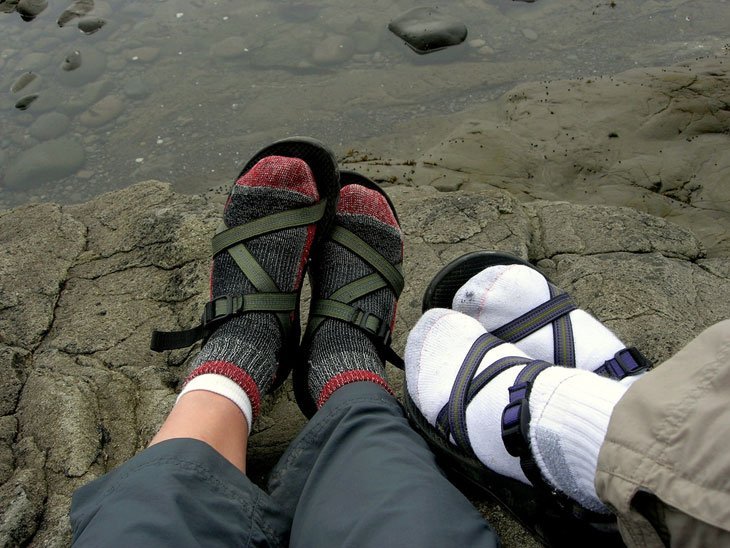 Chaco best sale toe socks